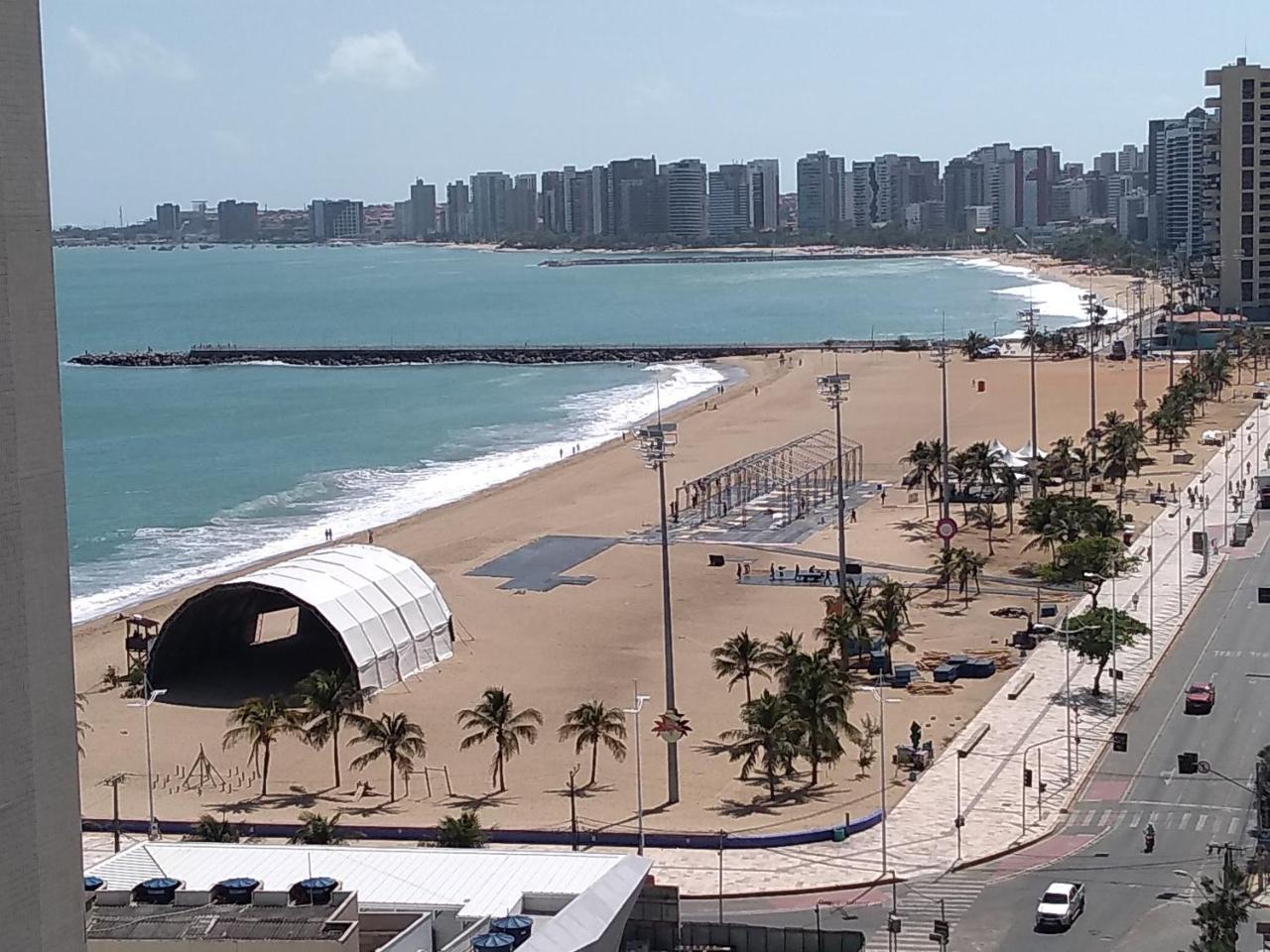 福塔雷萨Atlantico Ocean Vista Mar公寓 外观 照片